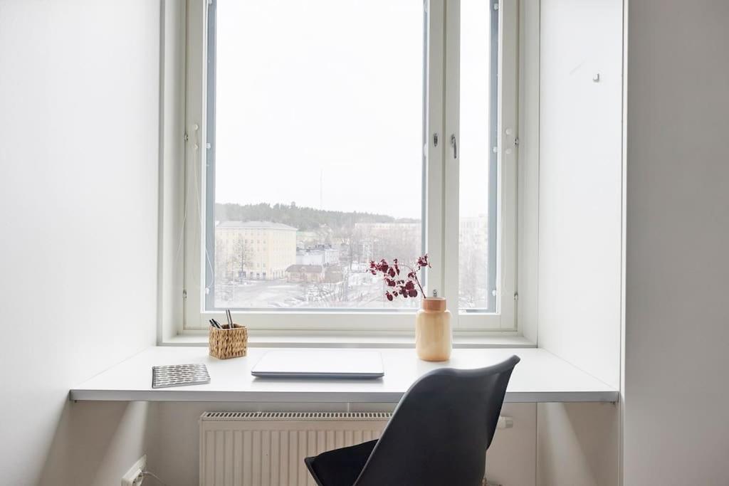 Rauhallinen Kolmio Omalla Saunalla Tampereen Keskustassa Zewnętrze zdjęcie
