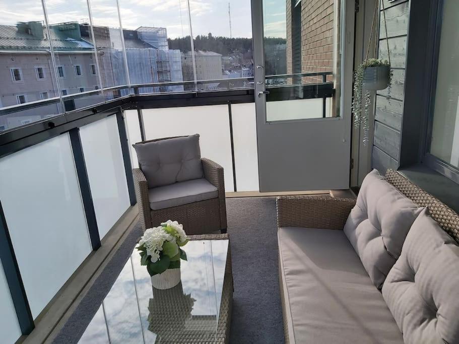 Rauhallinen Kolmio Omalla Saunalla Tampereen Keskustassa Zewnętrze zdjęcie