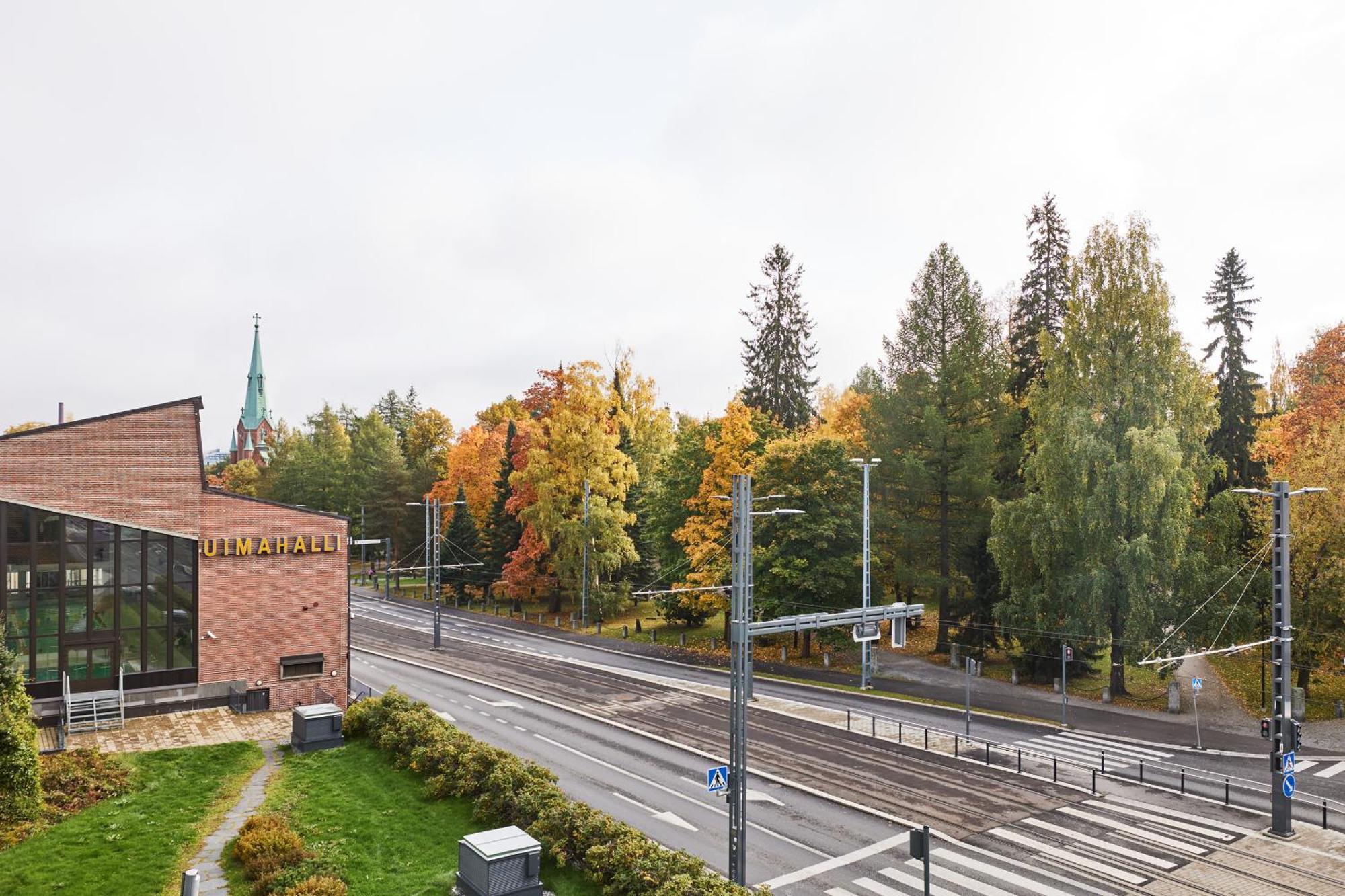 Rauhallinen Kolmio Omalla Saunalla Tampereen Keskustassa Zewnętrze zdjęcie